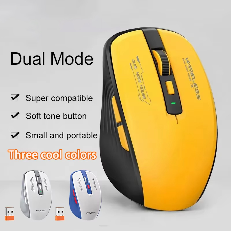 Laptop Mouse - Беспроводная Bluetooth-мышь M303L, 2,4G, двойной режим,