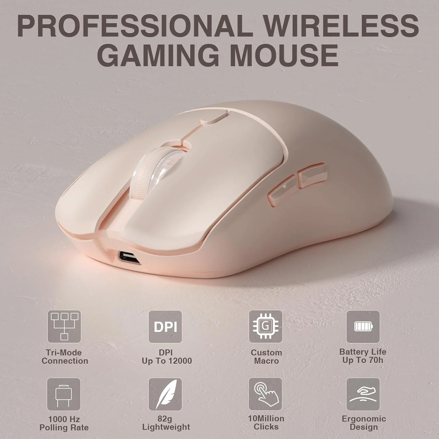 Laptop Mouse - Беспроводная игровая мышь AULA SC580X с