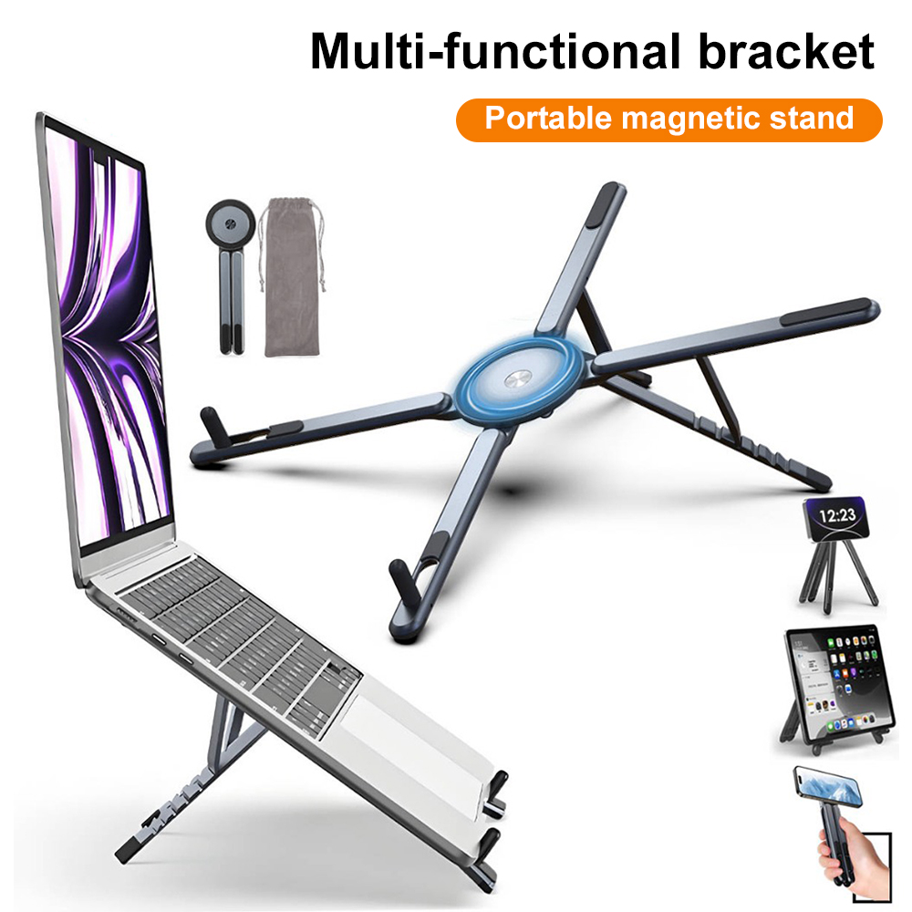 Laptop Stand - Портативный магнитный держатель для телефона и