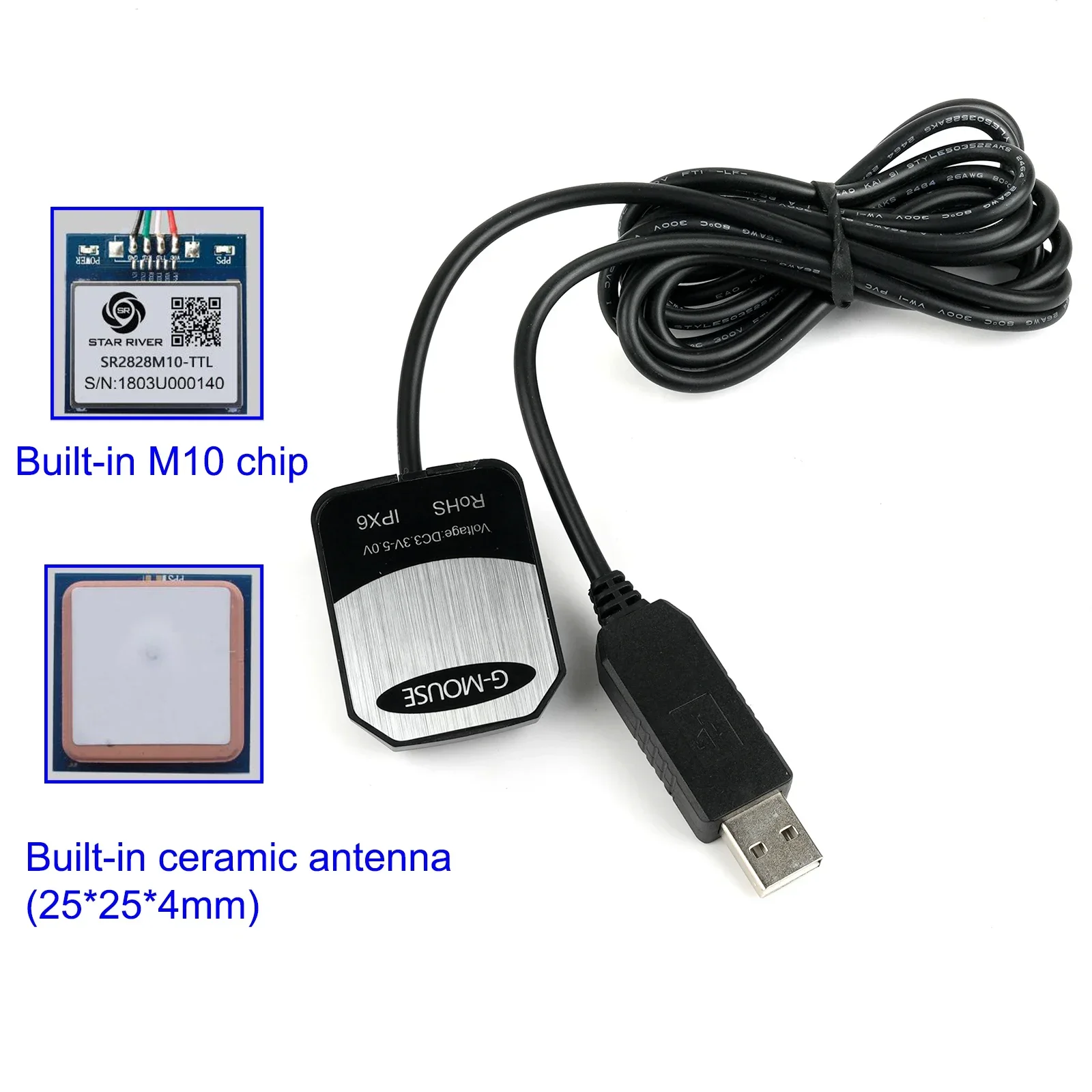 M10 G-Mouse USB GPS-модуль с п – обзор и цена Laptop Mouse