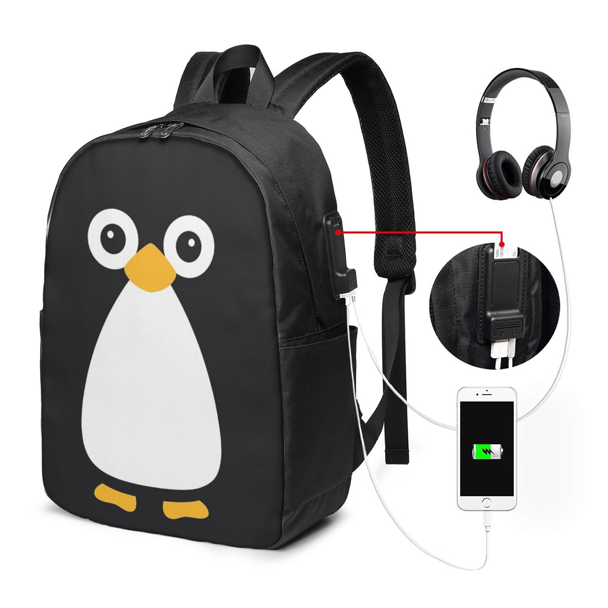 Симпатичный векторный рюкзак с – обзор и цена Laptop Bag